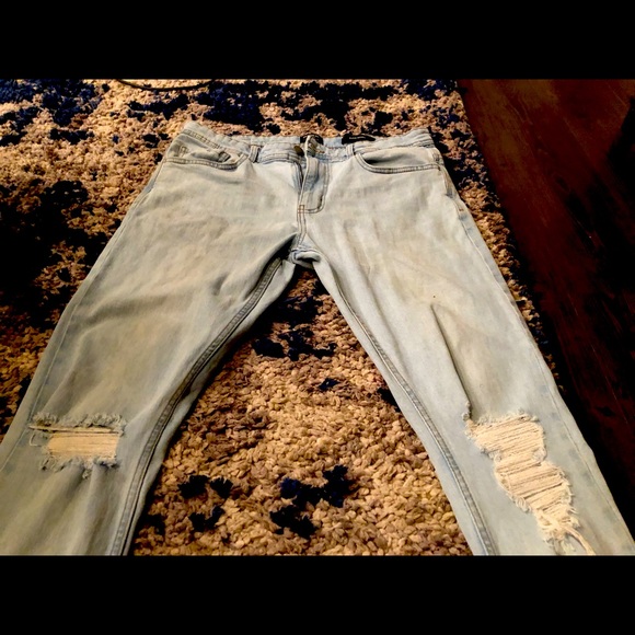 Cotton On super skinny Jeans  (light blue) - Picture 1 of 5